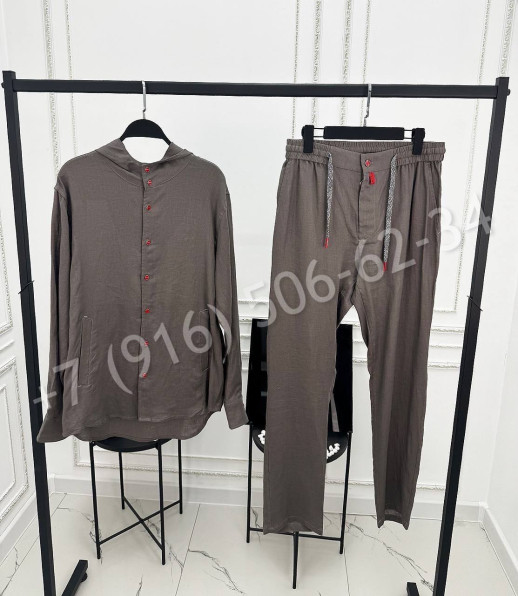 Прогулочный костюм KITON из льна 31208
