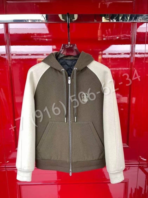 Кашемировый бомбер Brunello Cucinelli 23854