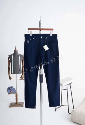 Джинсы Brunello Cucinelli вельветовые 34908