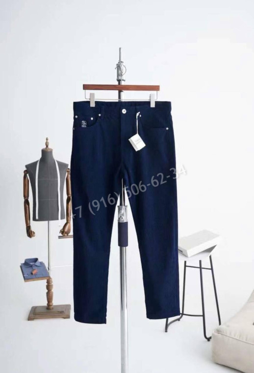 Джинсы Brunello Cucinelli вельветовые 34908