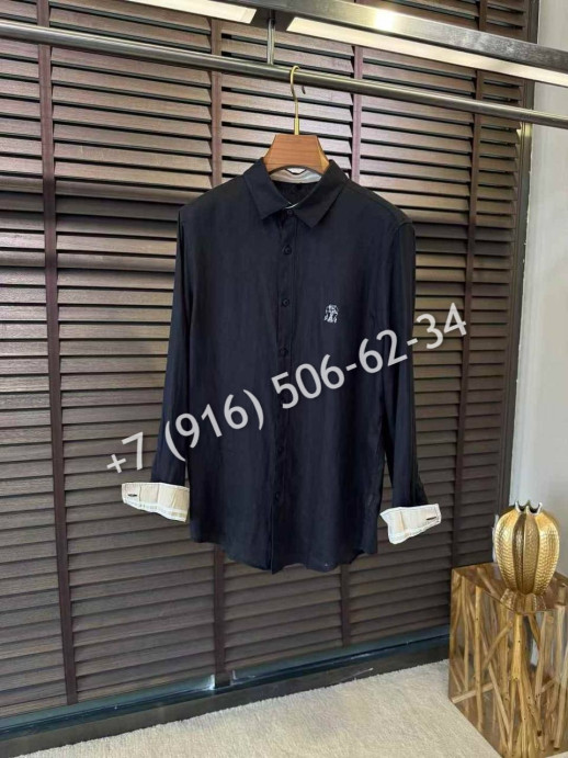 Рубашка Brunello Cucinelli из льна 31300 3