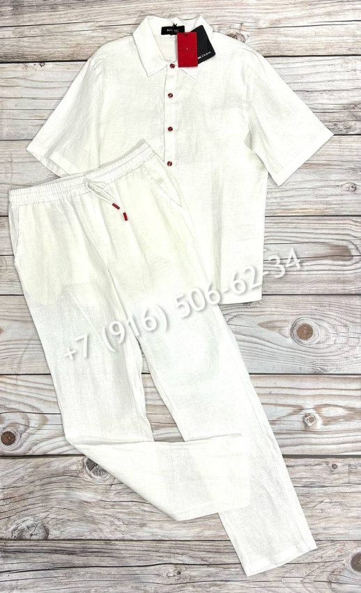 Льняной костюм KITON 15047 5