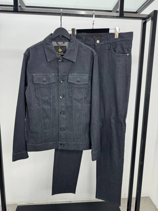 Костюм из денима Loro Piana 17546 4