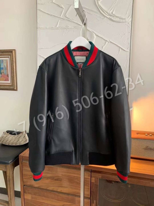 Кожаная куртка Gucci 23044