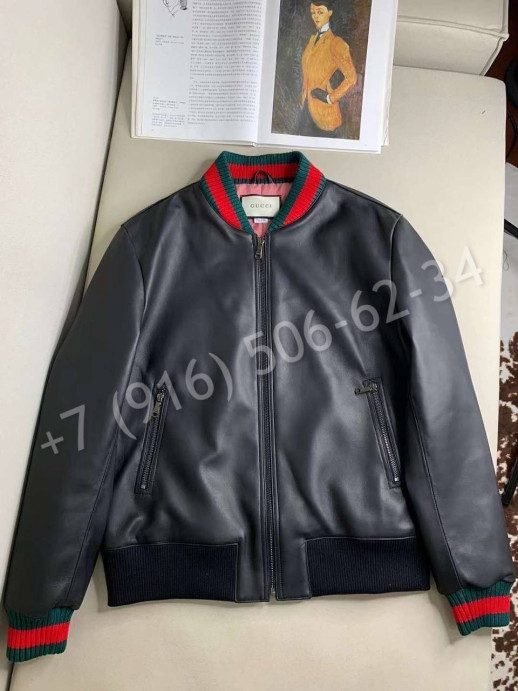 Кожаная куртка Gucci 23044