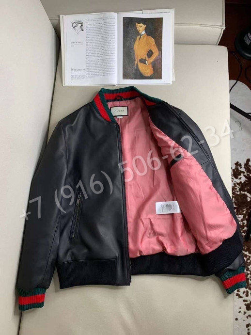 Кожаная куртка Gucci 23044