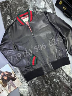 Кожаная куртка Gucci 23044