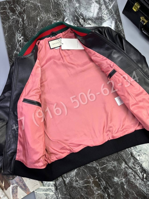 Кожаная куртка Gucci 23044