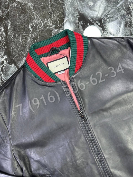 Кожаная куртка Gucci 23044