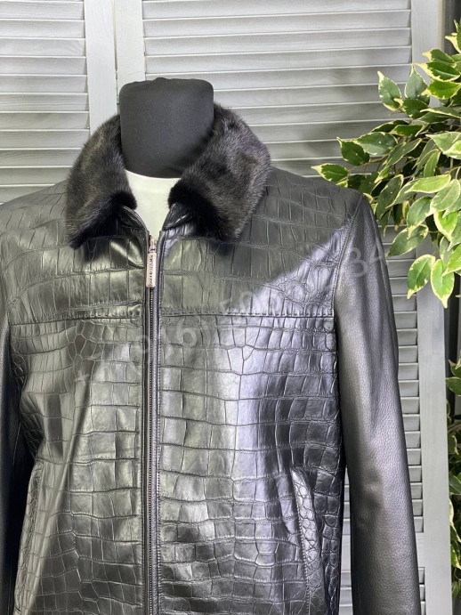 Кожаная куртка Stefano Ricci из кожи крокодила 13550