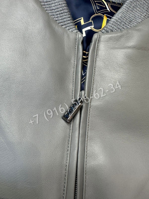 Куртка ZILLI со вставками кожи крокодила 7337