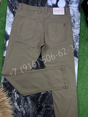 Брюки из льна Hermes 17726