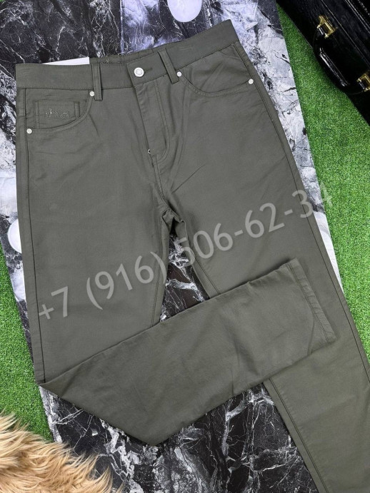 Брюки из льна Hermes 17726