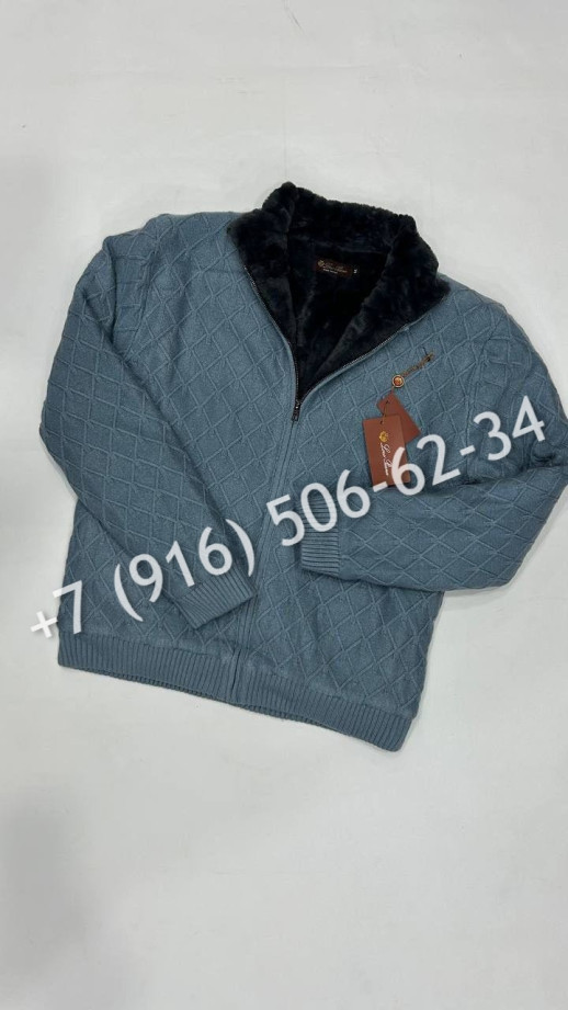 Утепленный кардиган Loro Piana 24484 6