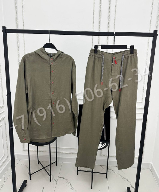 Прогулочный костюм KITON из льна 31210