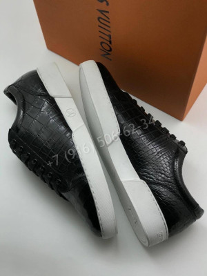 Кеды Louis Vuitton из кожи крокодила 11301