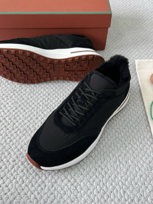 Кроссовки Loro Piana с мехом 5775 1