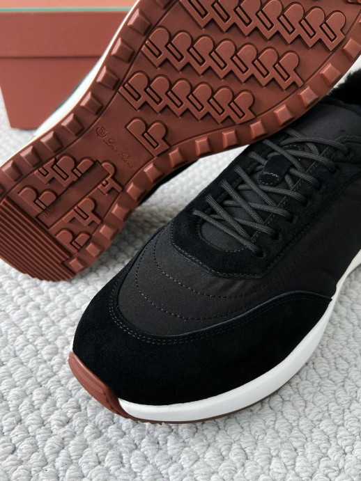 Кроссовки Loro Piana с мехом 5775 1