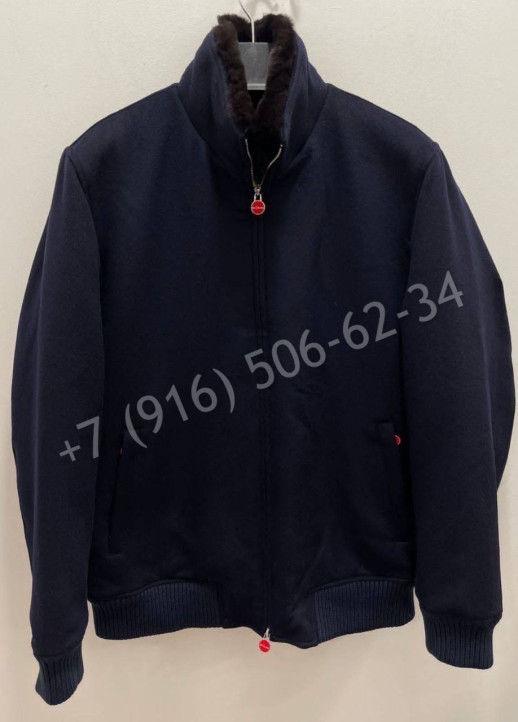 Кашемировая куртка KITON с мехом бобра 22433