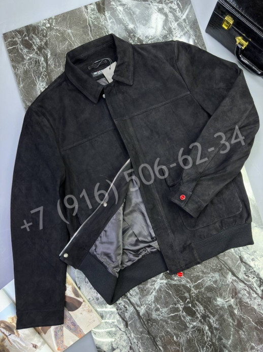 Замшевая куртка KITON 23045