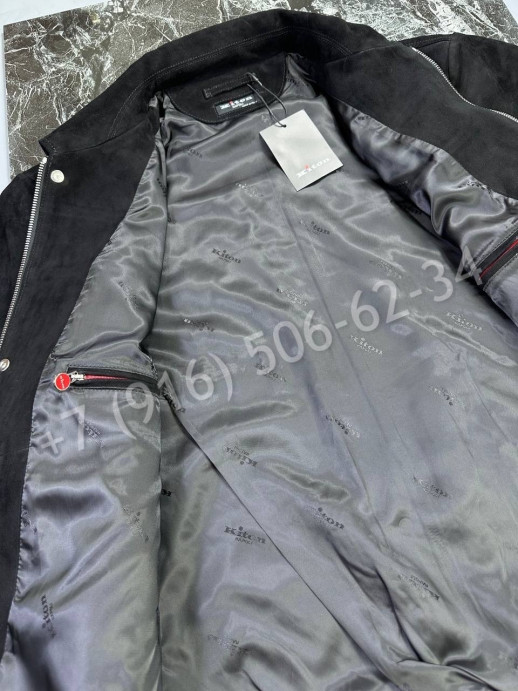 Замшевая куртка KITON 23045