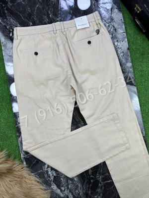 Брюки из льна Zegna 17727