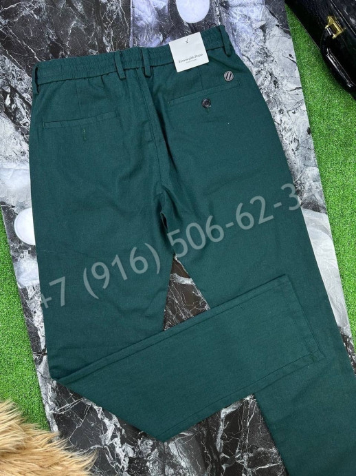 Брюки из льна Zegna 17727