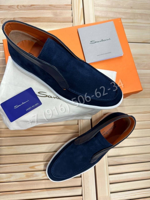 Лоферы Santoni 19833