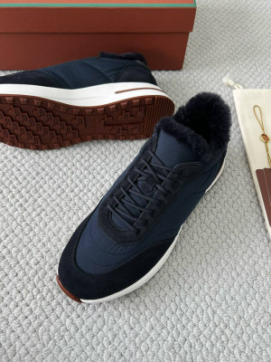 Кроссовки Loro Piana с мехом 5775 2