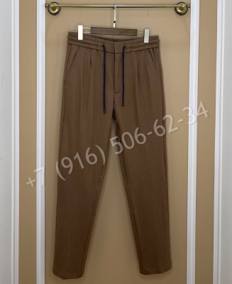 Брюки из 100% шерсти Brunello Cucinelli 23046