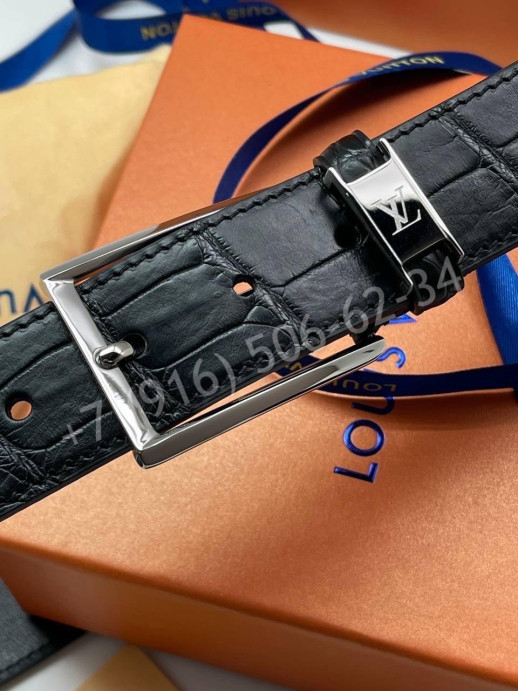 Ремень из кожи крокодила Louis Vuitton 21279