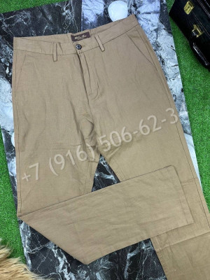 Брюки из льна Loro Piana 17728