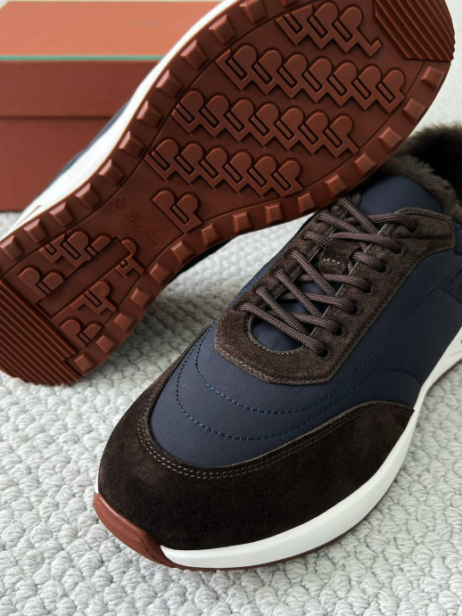 Кроссовки Loro Piana с мехом 5775 3