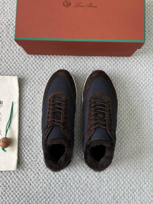 Кроссовки Loro Piana с мехом 5775 3