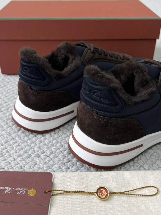 Кроссовки Loro Piana с мехом 5775 3