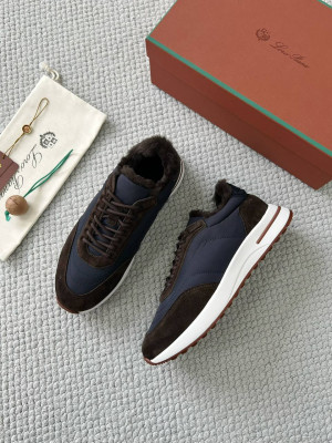 Кроссовки Loro Piana с мехом 5775 3