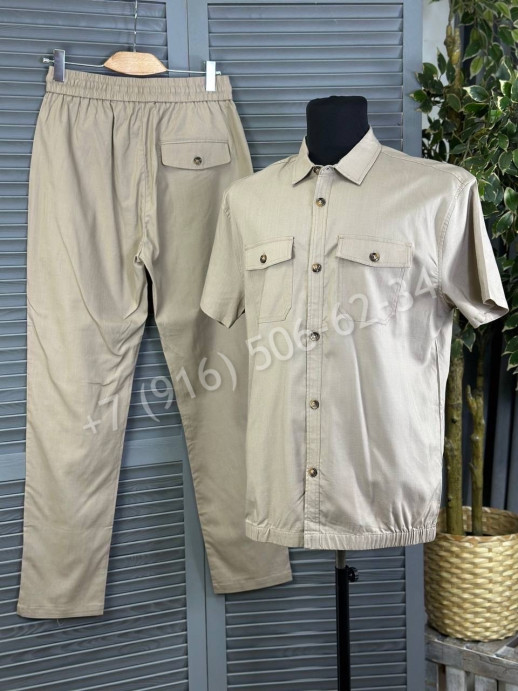 Льняной костюм Loro Piana 14469