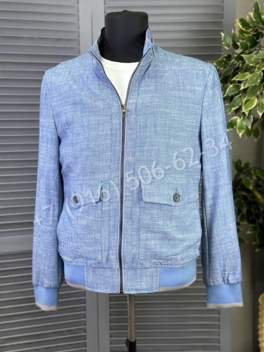 Льняная куртка-ветровка Loro Piana 17122