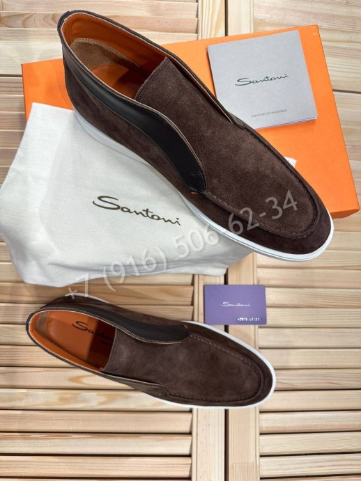 Лоферы Santoni 19835