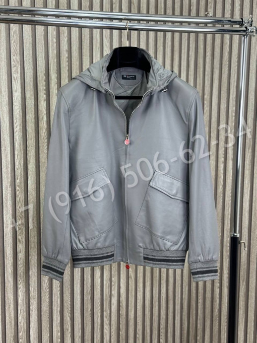 Кожаная куртка KITON 30811