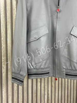 Кожаная куртка KITON 30811