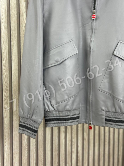 Кожаная куртка KITON 30811
