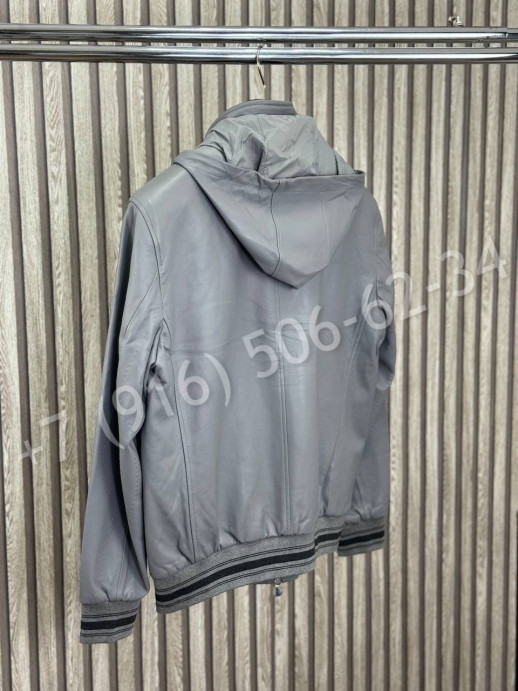 Кожаная куртка KITON 30811