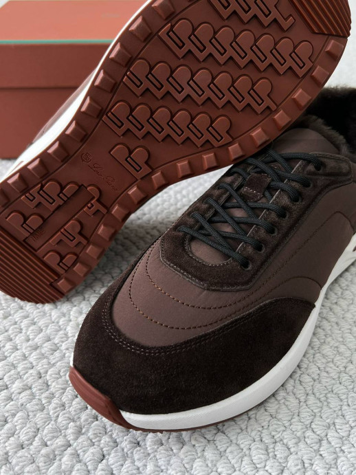 Кроссовки Loro Piana с мехом 5775 4