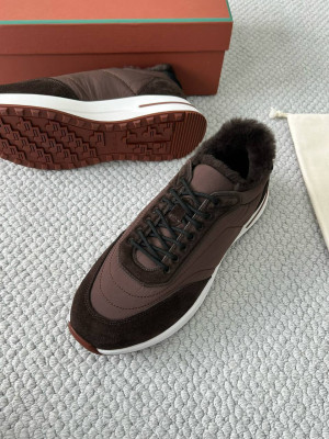 Кроссовки Loro Piana с мехом 5775 4