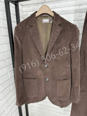 Прогулочный костюм Brunello Cucinelli вельветовый 24090