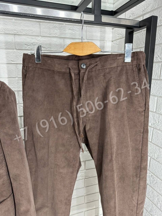 Прогулочный костюм Brunello Cucinelli вельветовый 24090