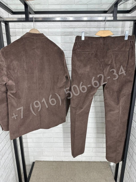 Прогулочный костюм Brunello Cucinelli вельветовый 24090