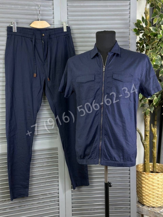 Льняной костюм Loro Piana 14470