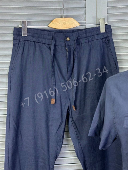 Льняной костюм Loro Piana 14470